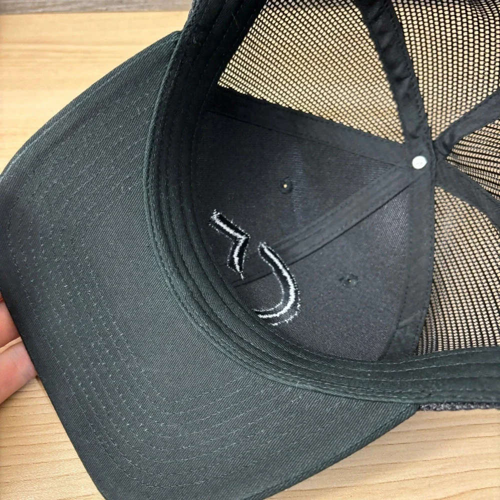 C Hat Cap Snapback Black One‎ Size Adjustable
